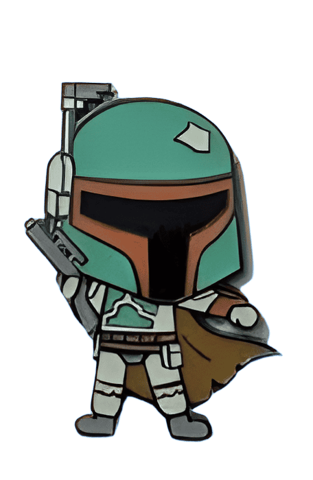 Boba Fett Disney pin