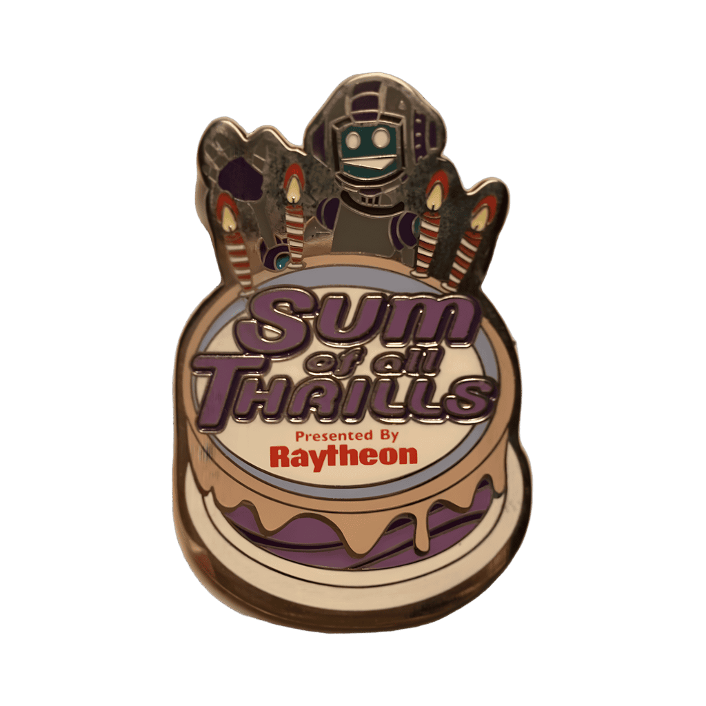 EPCOT Sum of all Thrills - 4th Birthday Disney pin