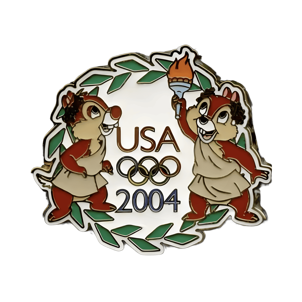 Cast Exclusive - Olympic Games 2004 - Chip & Dale Disney pin
