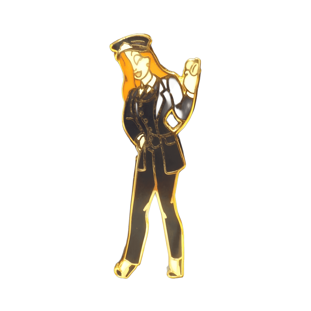 Red Car Trolley Conductor (Buena Vista Street Attractions) Disney pin