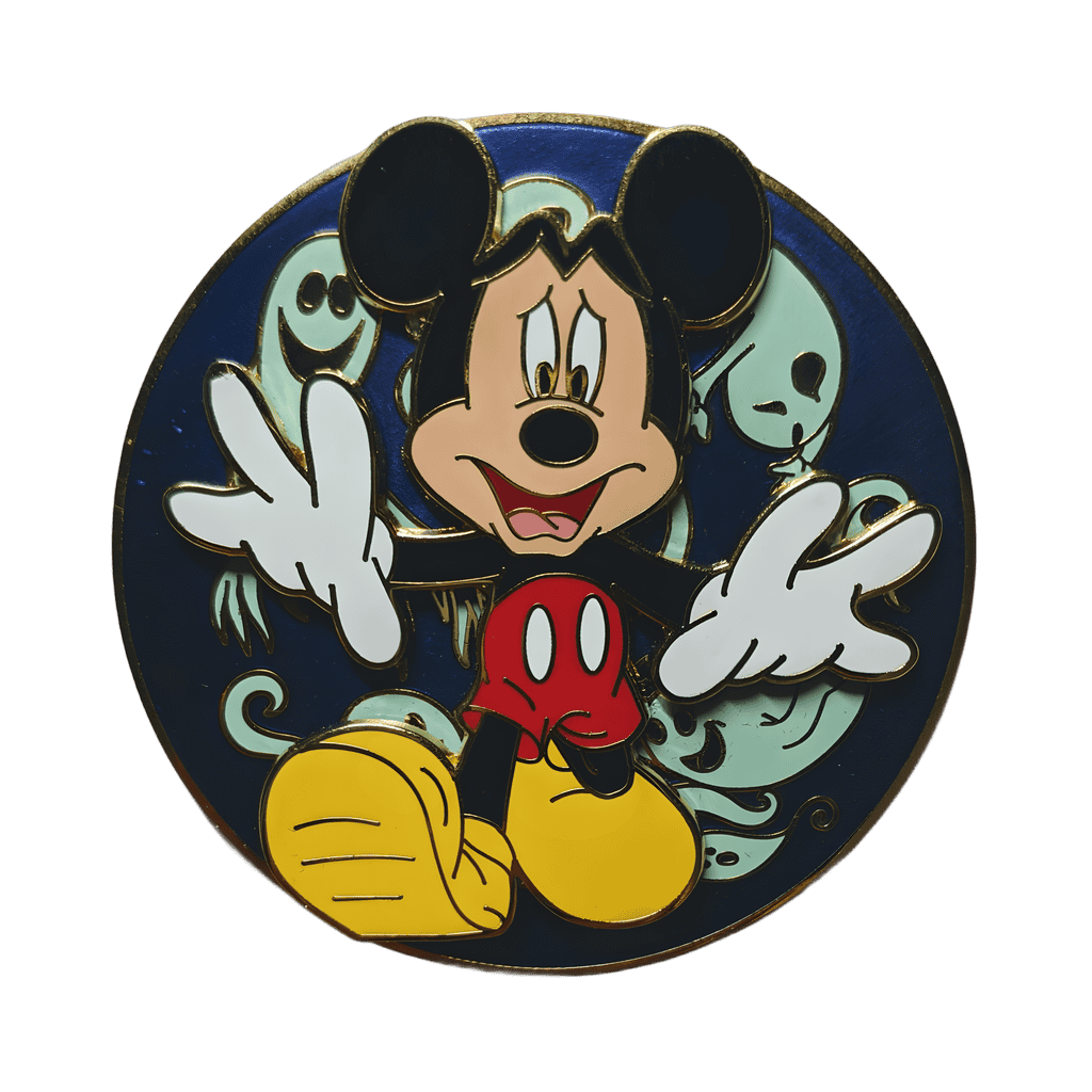 Mickey Mouse Ghost Terror Spinner Disney pin