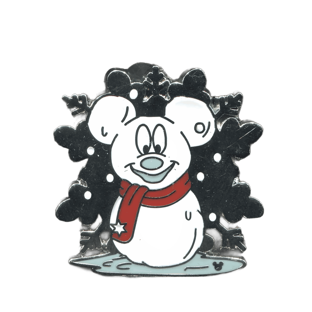 Snowman Mickey Disney pin