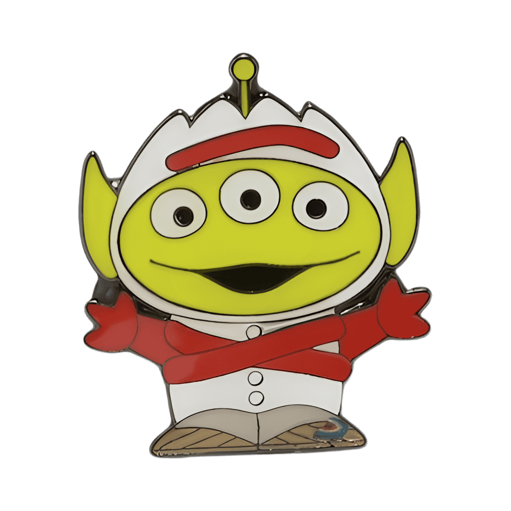 Alien as Forky Disney pin