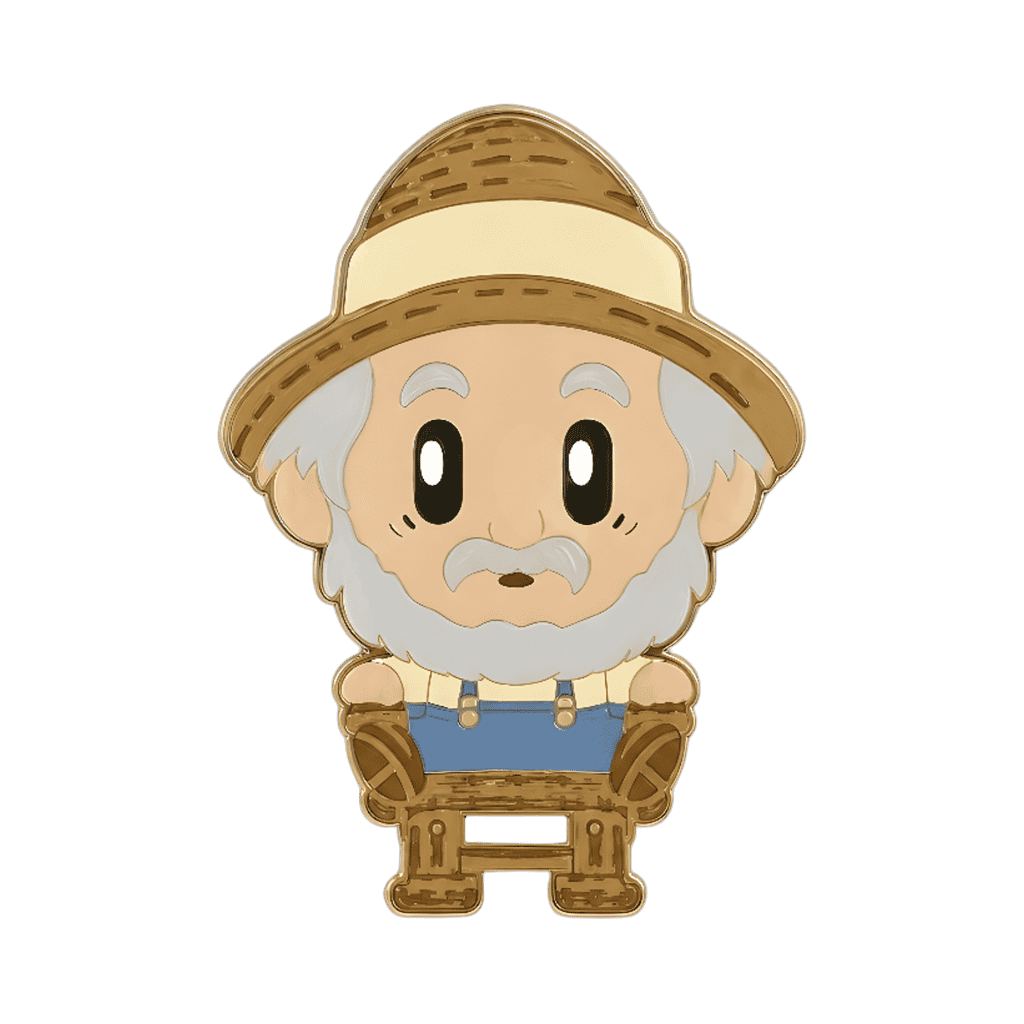 The Old Man in the Bayou Disney pin