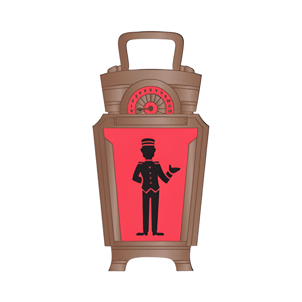 Disney Attraction Lanterns Boxed Set — Tower of Terror Disney pin