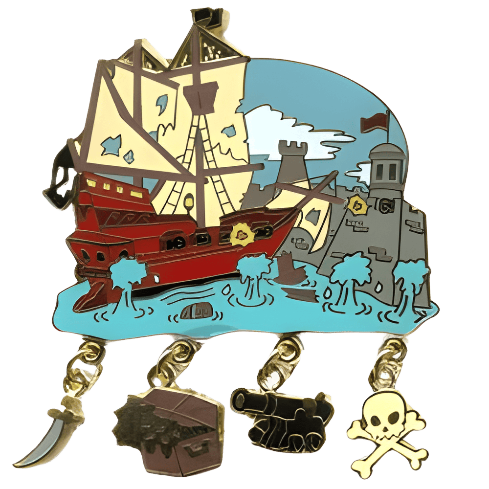 Pirates of the Caribbean Disney pin
