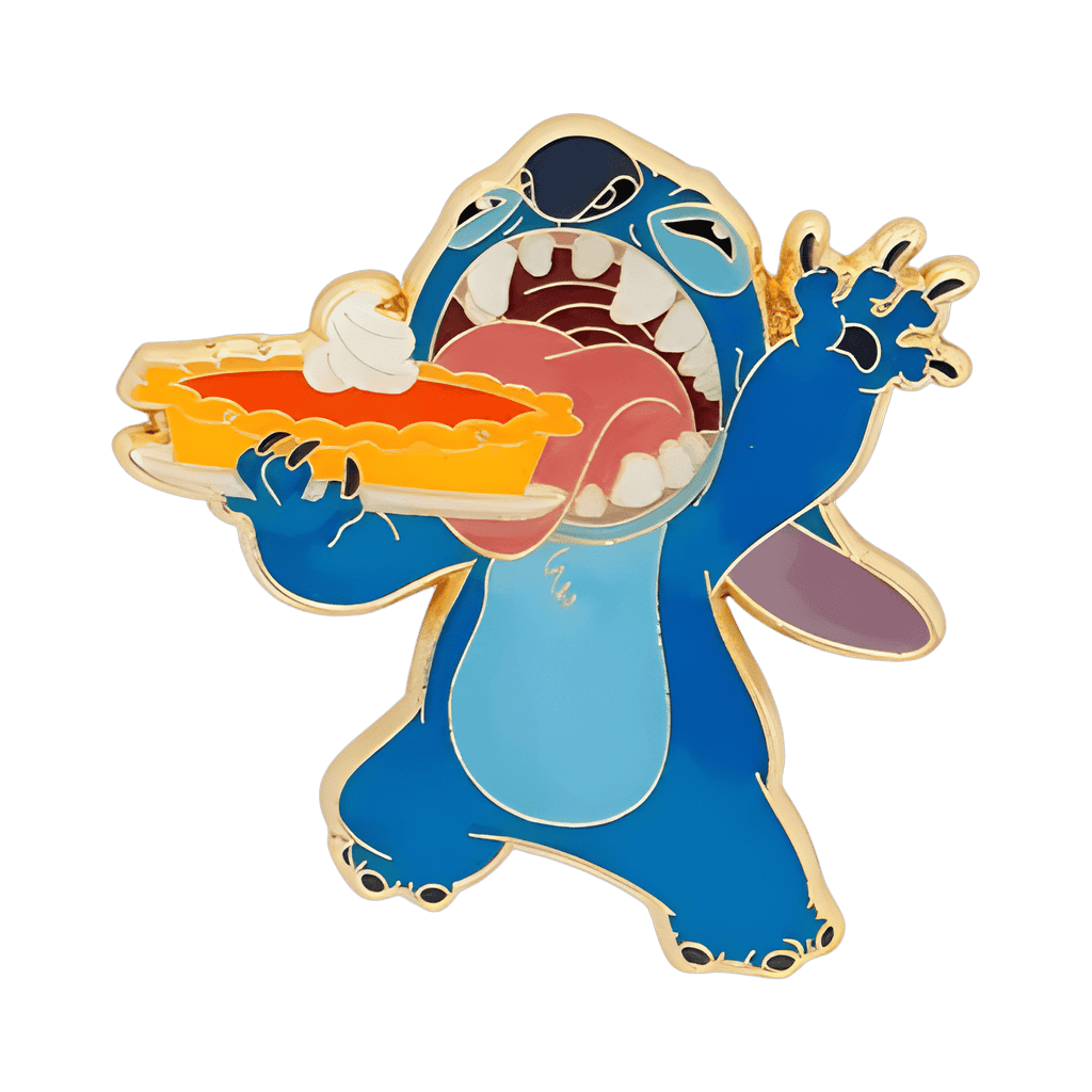Stitch with Pumpkin Pie Disney pin