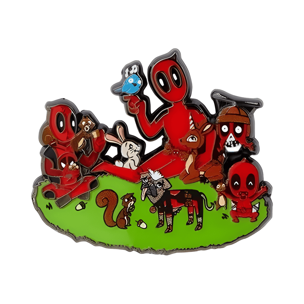 Deadpool as Snow White Disney pin