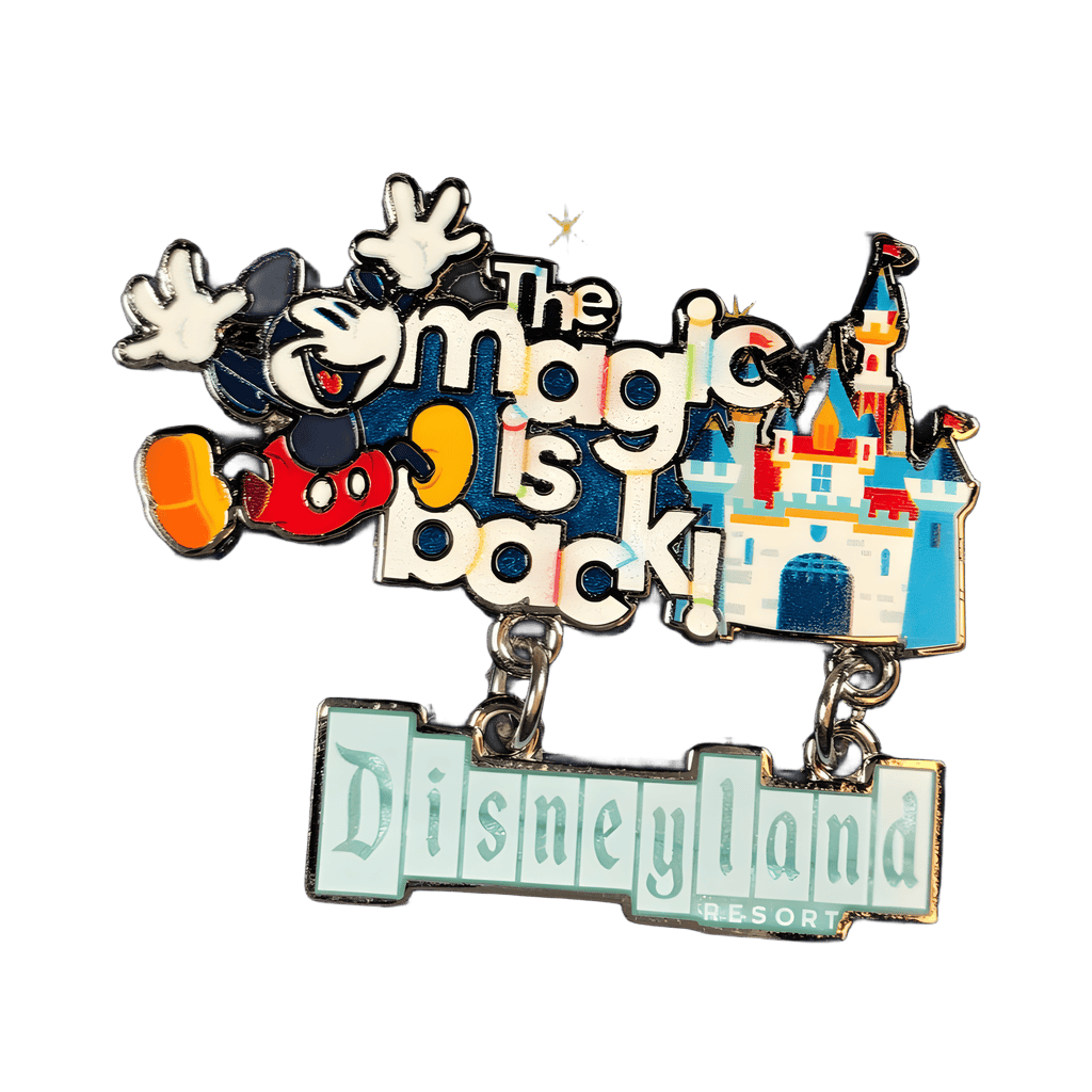 The Magic Is Back DLR Disney pin
