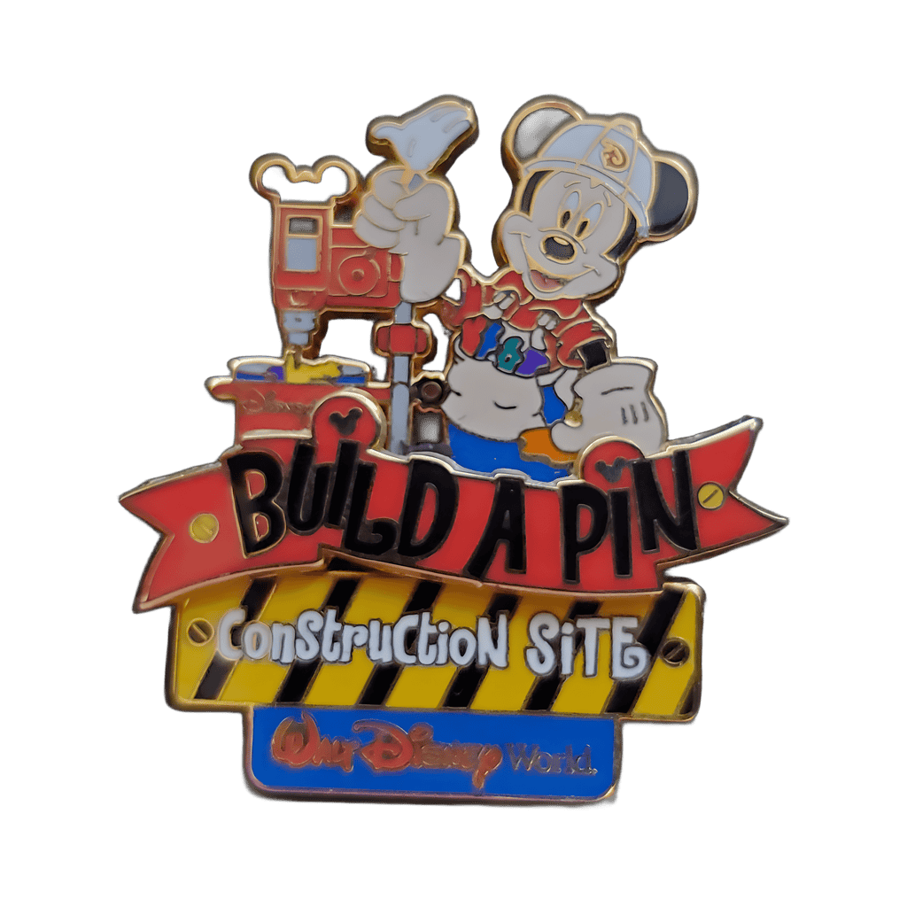 Build a Pin Construction Site Disney pin