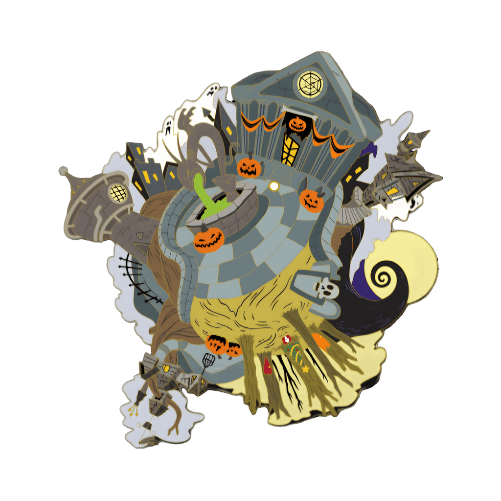 The Nightmare Before Christmas Boxed Set - Halloween Town Base Pin Disney pin