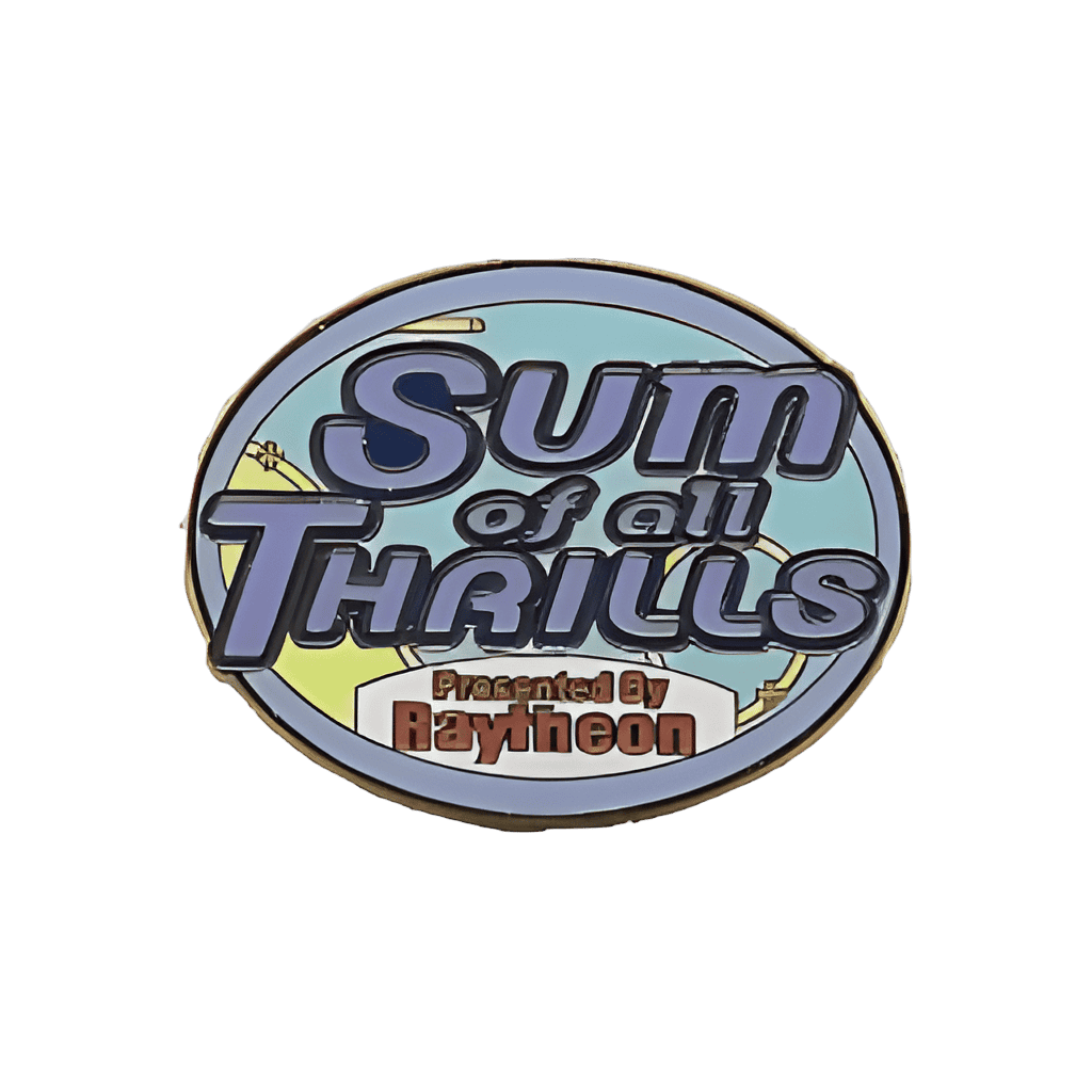 EPCOT Sum of all Thrills - Opening Day Disney pin