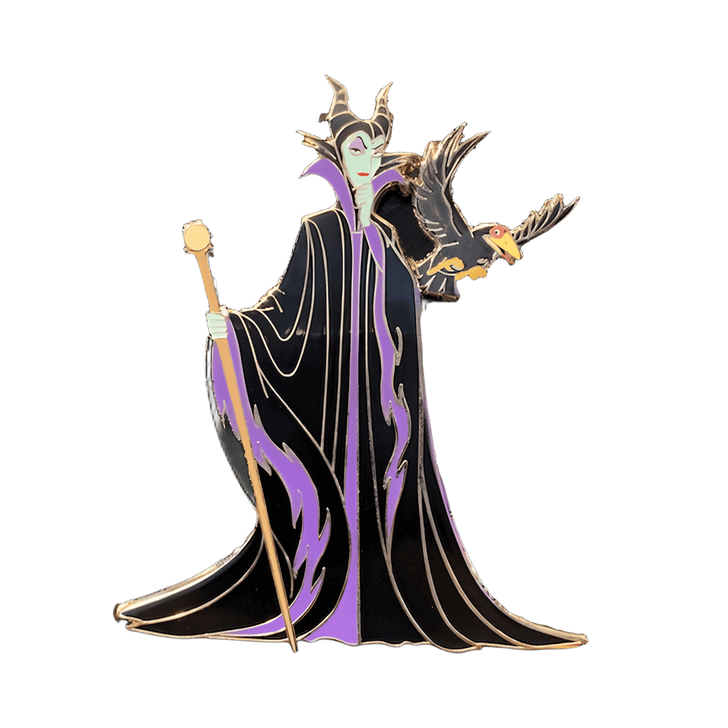 Maleficent & Diablo Disney pin