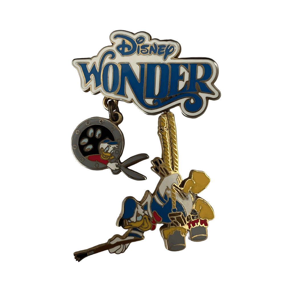 Donald Duck and Huey Disney pin