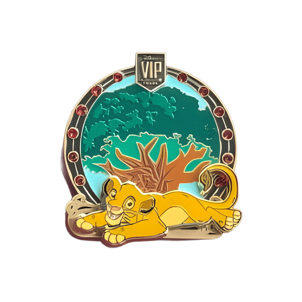 Simba at Animal Kingdom Disney pin
