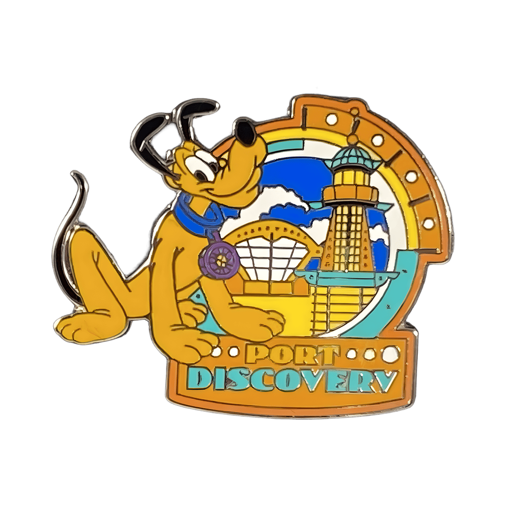 Port Discovery - Pluto Disney pin
