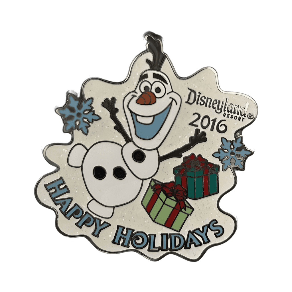 Happy Holidays Olaf Disney pin