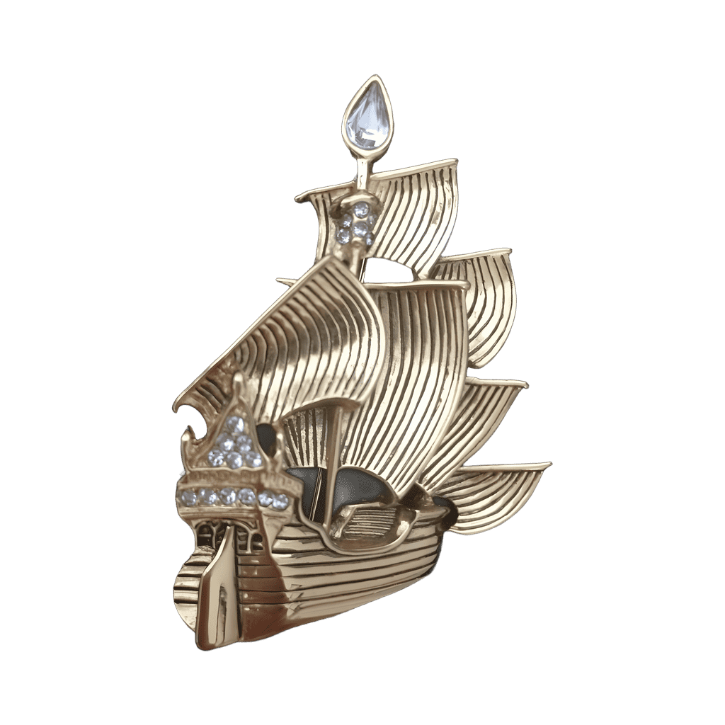 Captain Hook's Pirate Ship Jolly Roger Disney pin