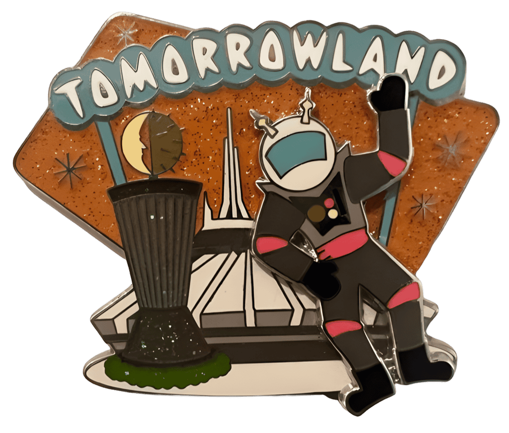 Tomorrowland Disney pin
