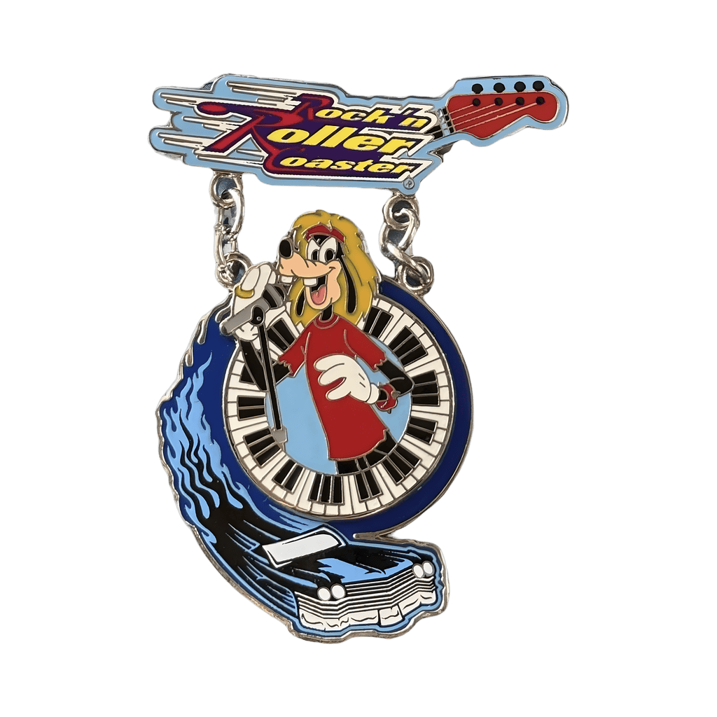 Rock 'n Roller Coaster - Goofy Disney pin