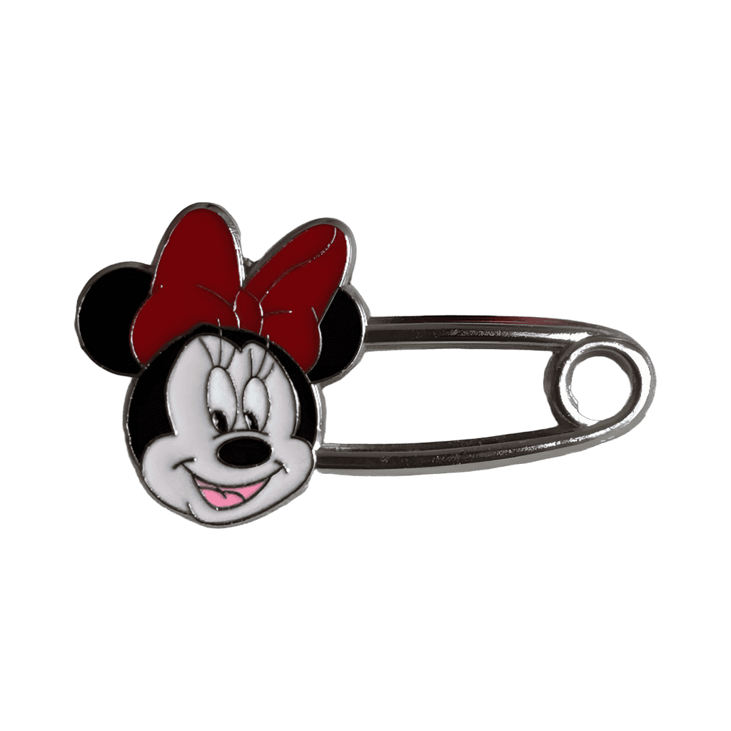Minnie safety pin Disney pin