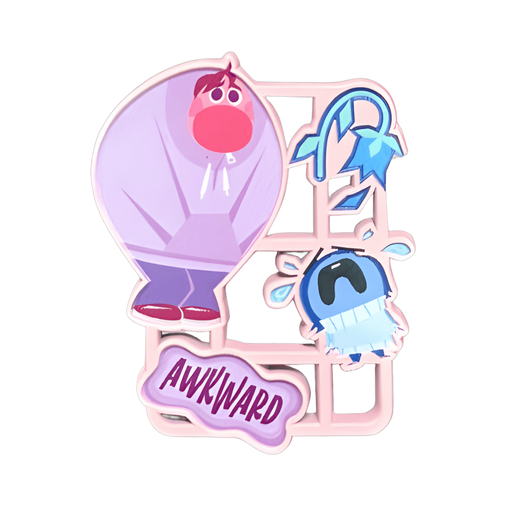 Sadness & Embarrassment Disney pin