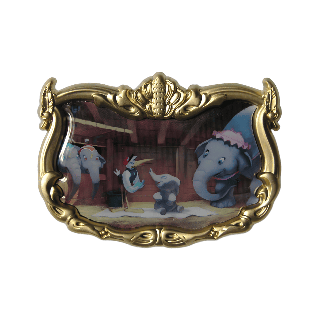Dumbo, Mrs. Jumbo and Mr. Stork Disney pin