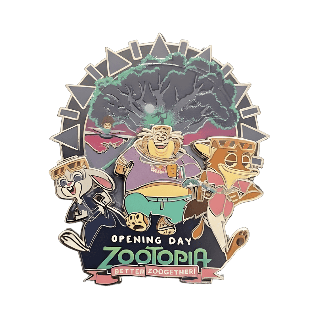 Zootopia Opening Day pin Disney pin