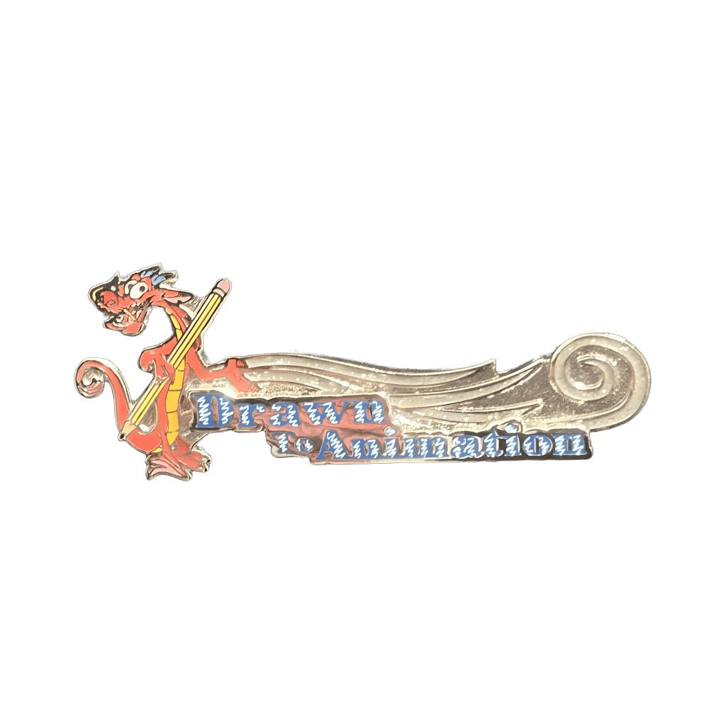 Drawn to Animation - Mushu Disney pin