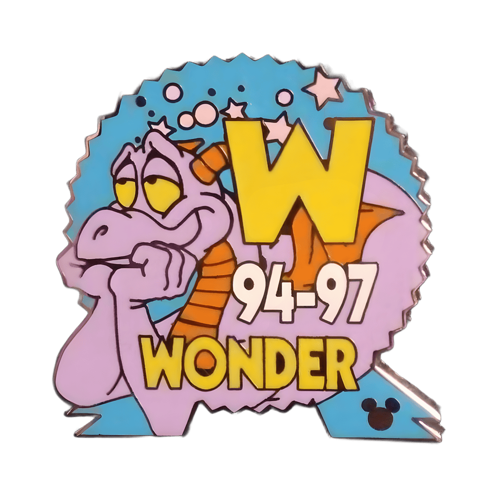 Figment - W is for Wonder (94-97) Disney pin