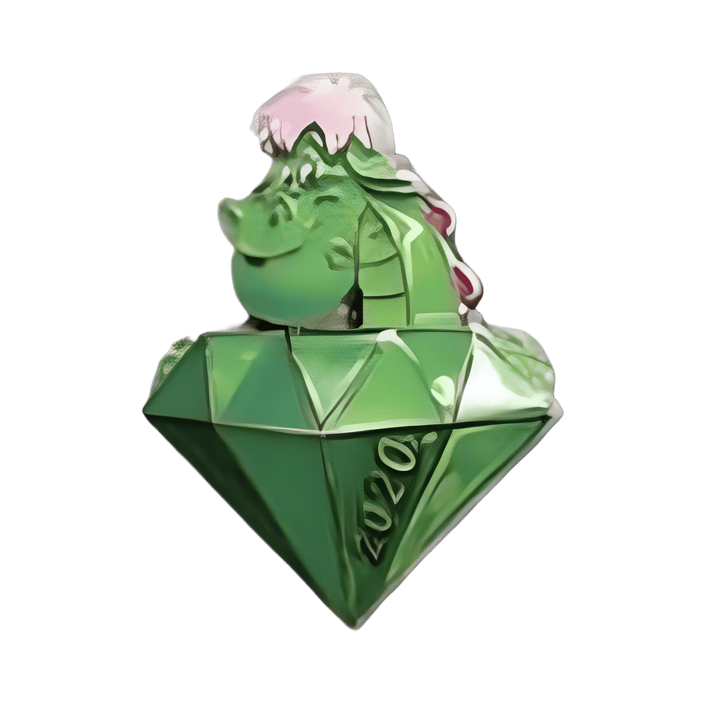 We're All Green Here Emeralds Boxed Set - Elliott Disney pin