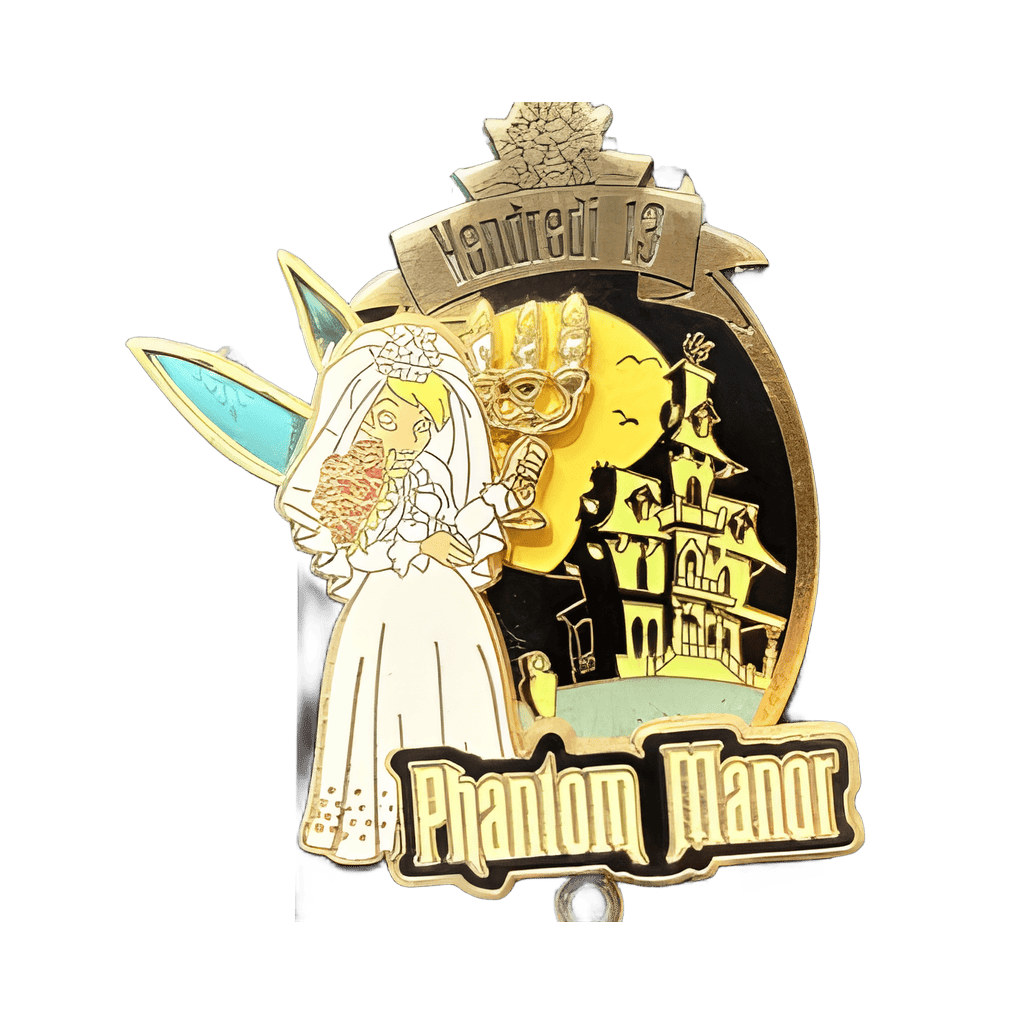 Tinker Bell as Phantom Manor Bride (Dangle) Disney pin