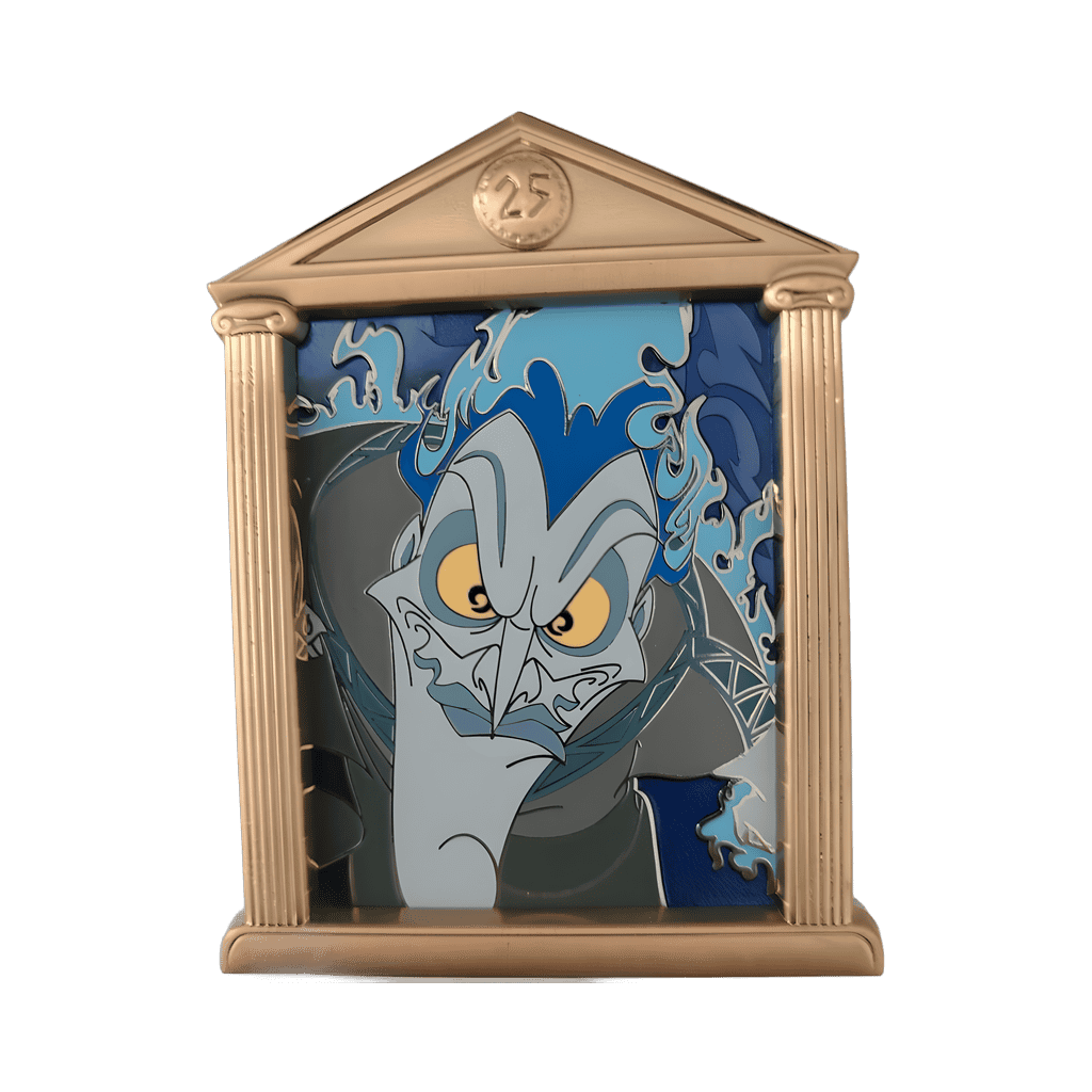 Greek Temple Frames - Hades Disney pin