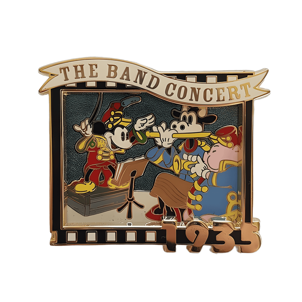 Mickey Mouse, Clarabelle Cow, Peter Pig Disney pin