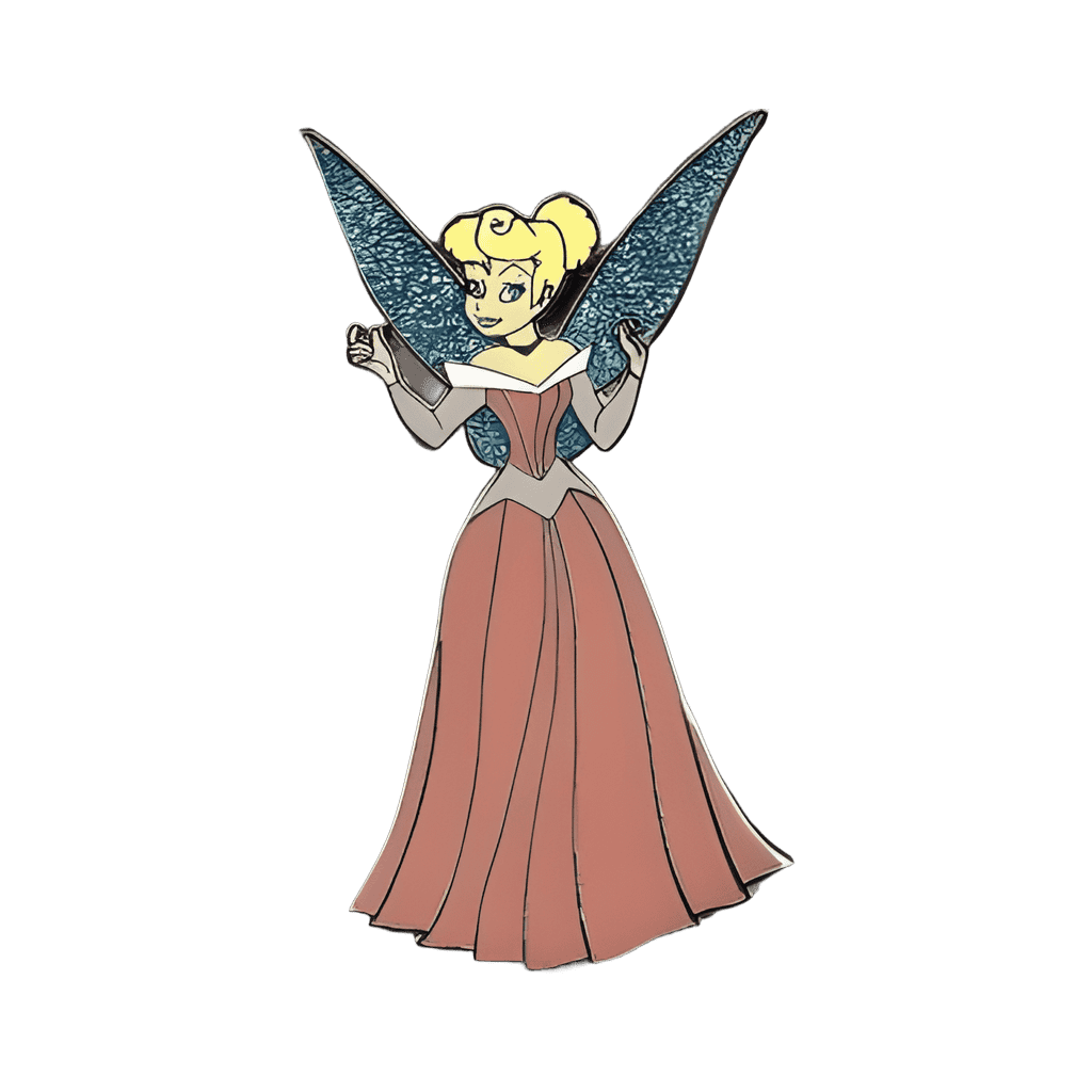 Tinker Bell as.... Aurora (Sleeping Beauty) Disney pin