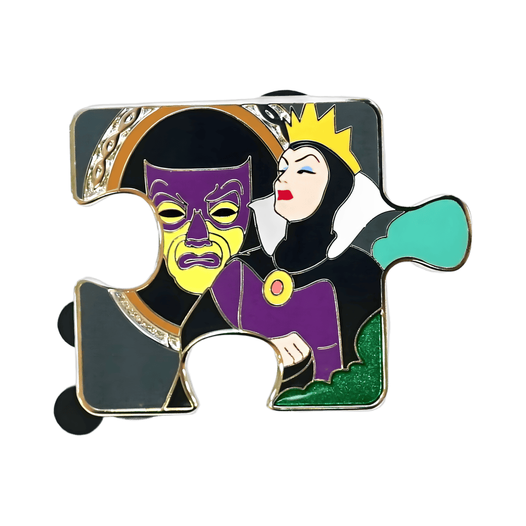 Evil Queen and Magic Mirror Disney pin
