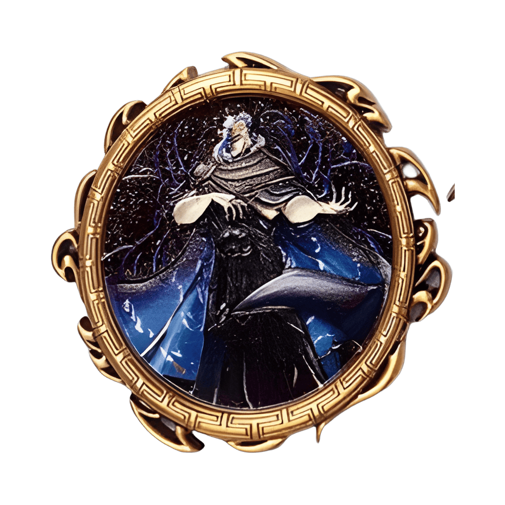 Hades Portrait Disney pin