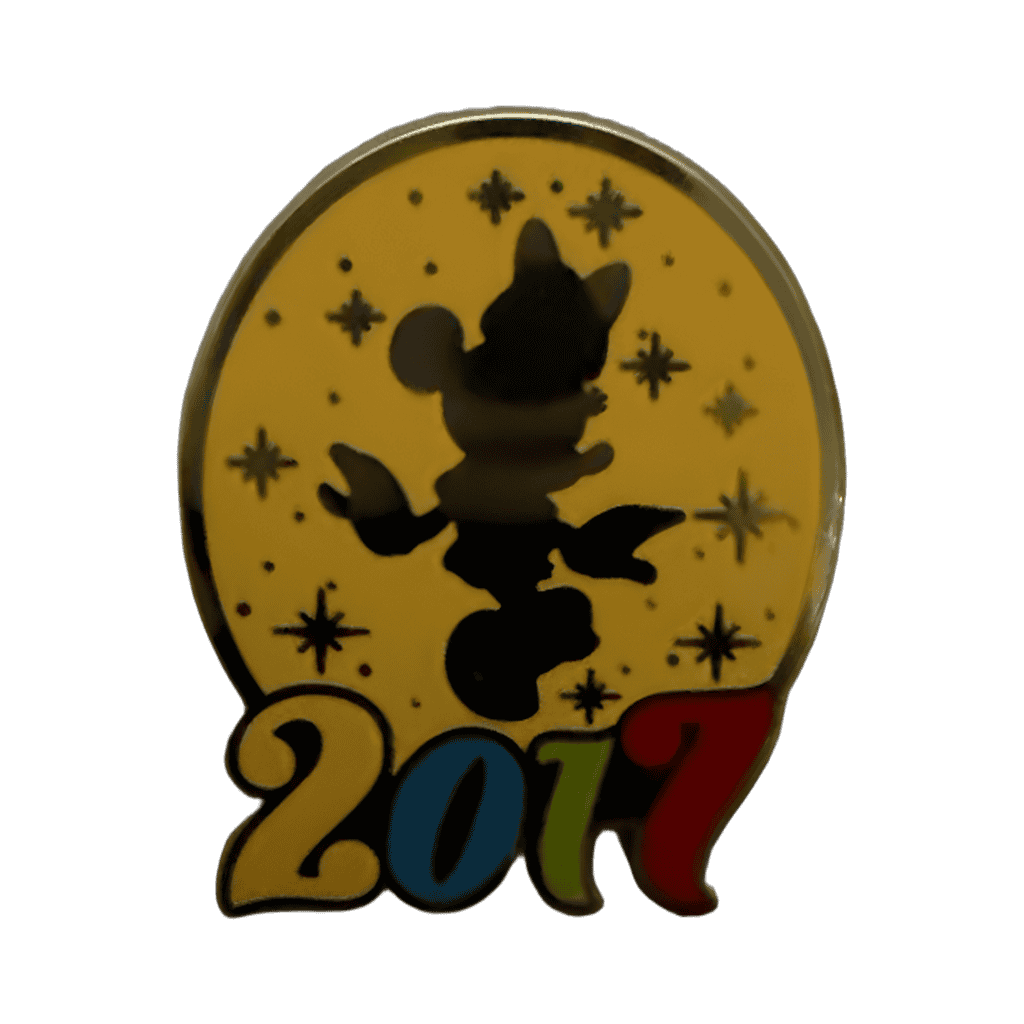 2017 Silhouette Pin Series Disney pin