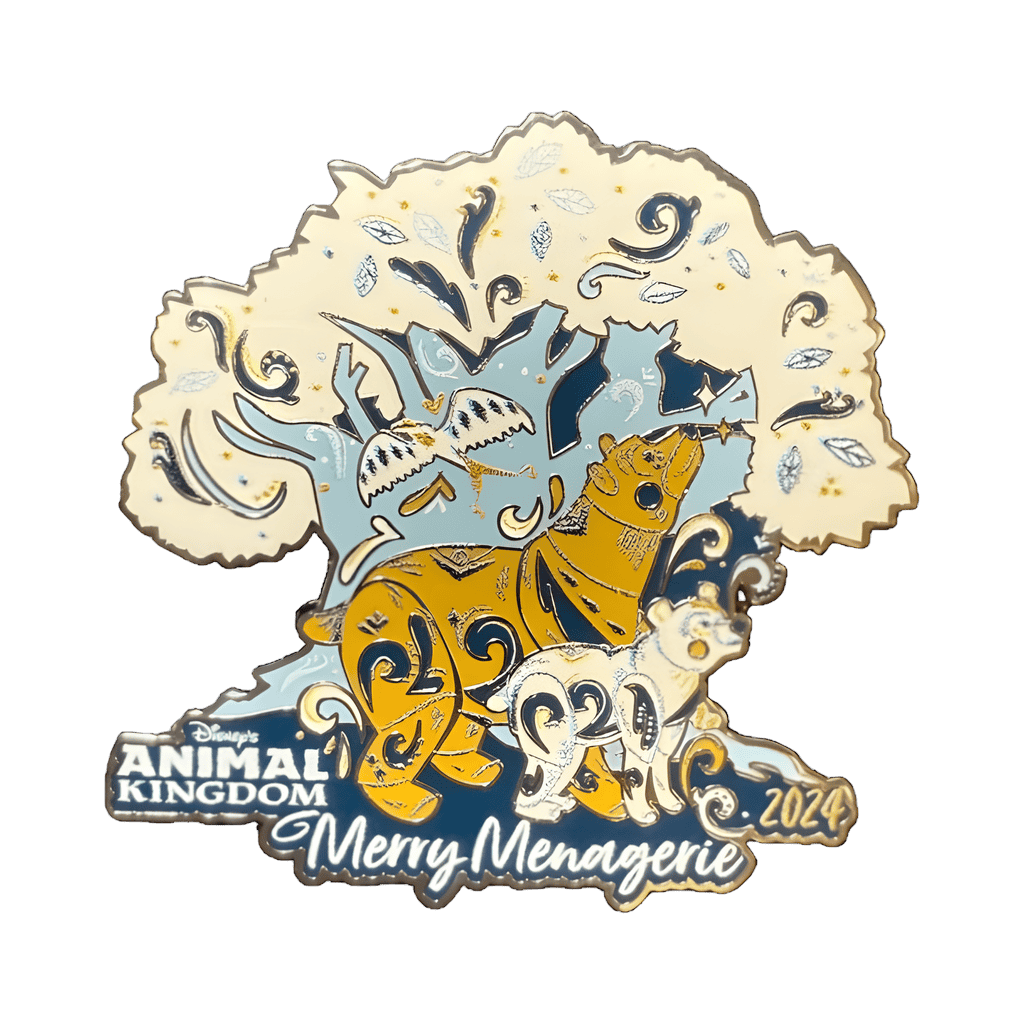 2024 - Polar Bears and Kite Bird Logo Disney pin