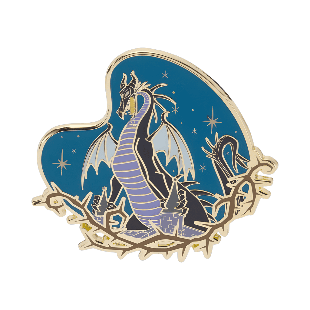 Dragon Maleficent Disney pin
