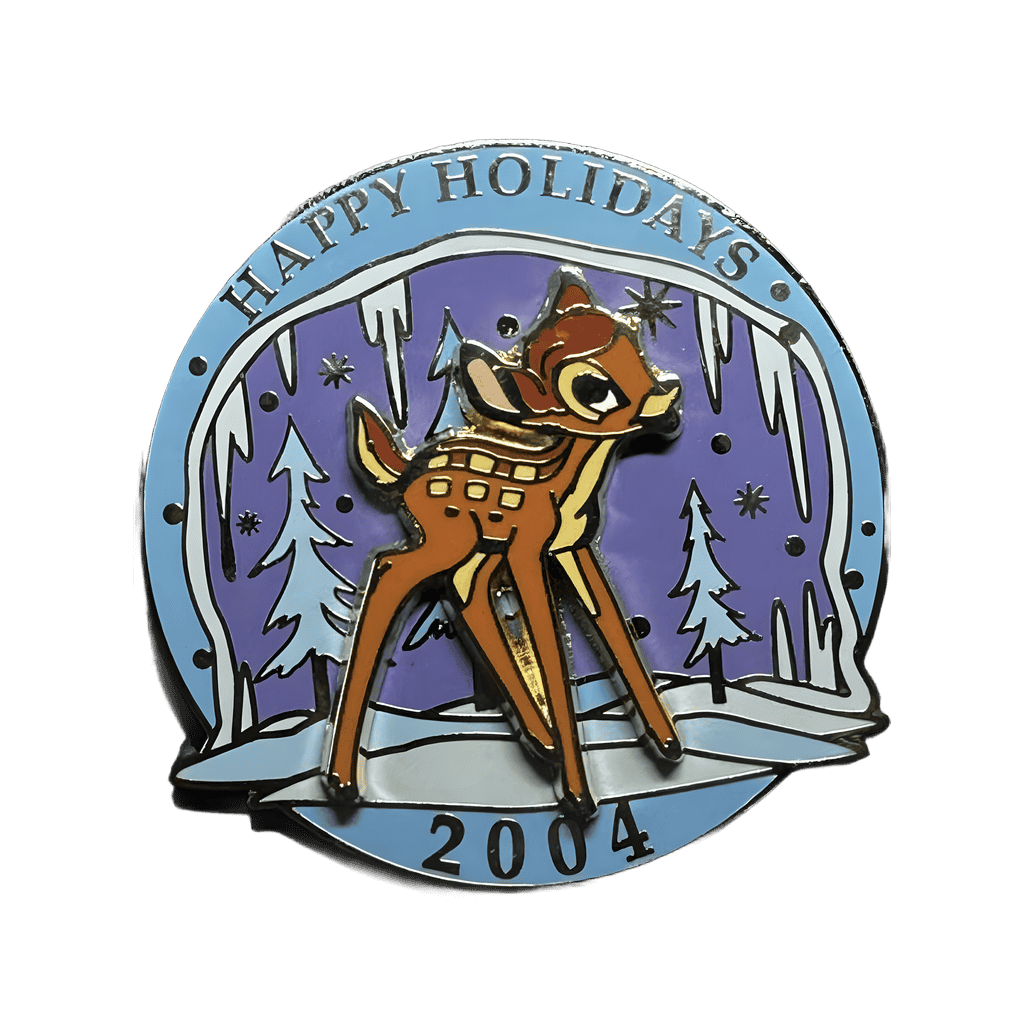 Happy Holidays - Bambi Disney pin