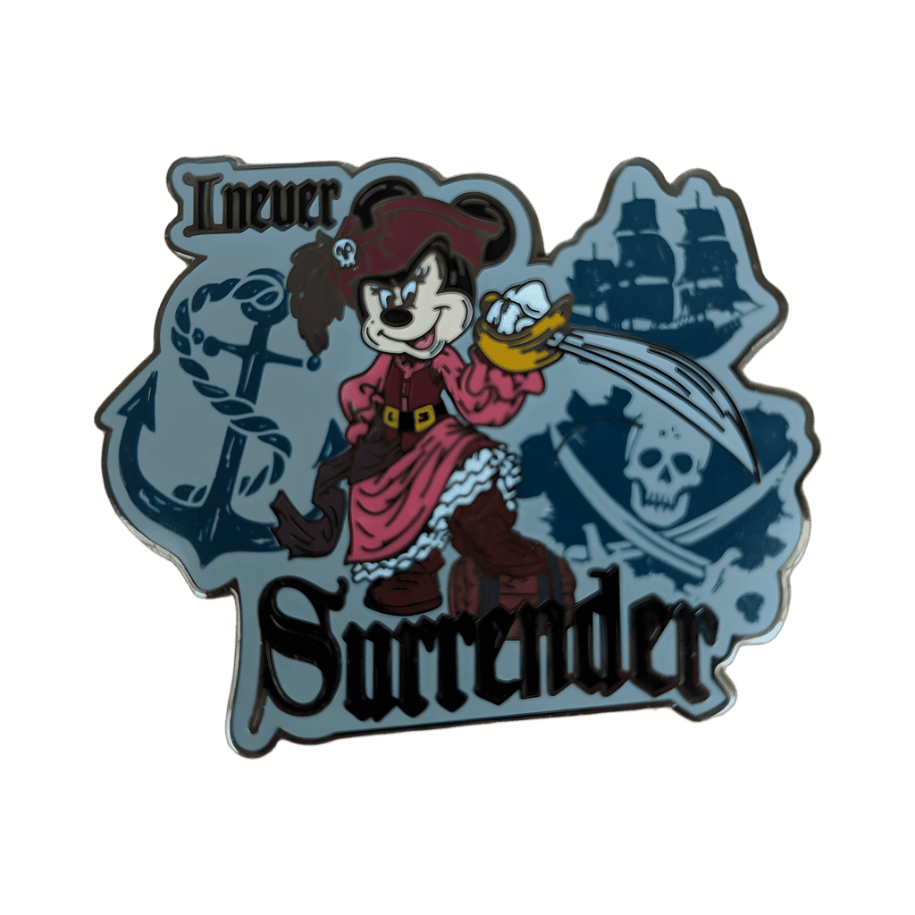 I Never Surrender Disney pin