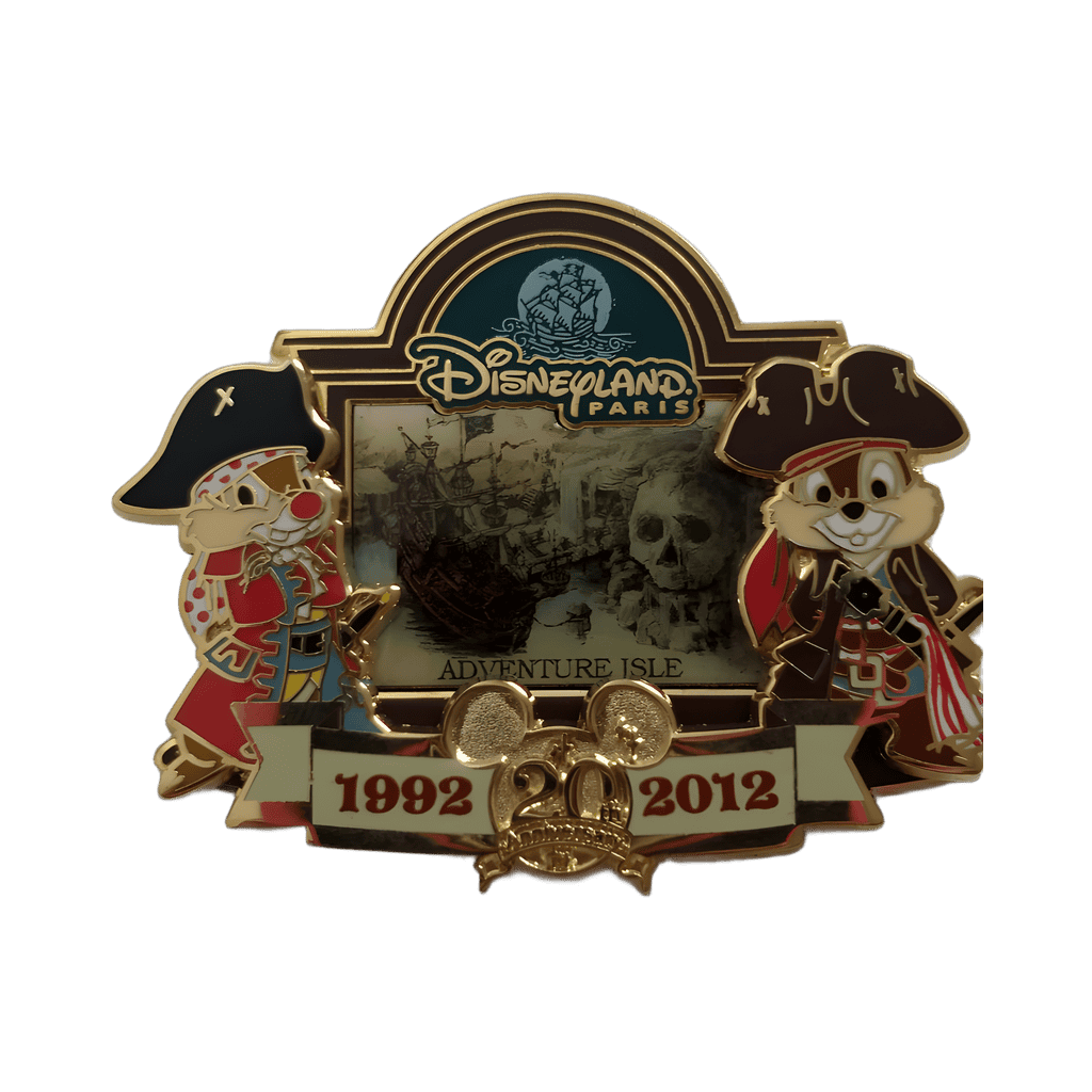 Chip and Dale (Adventureland) Disney pin