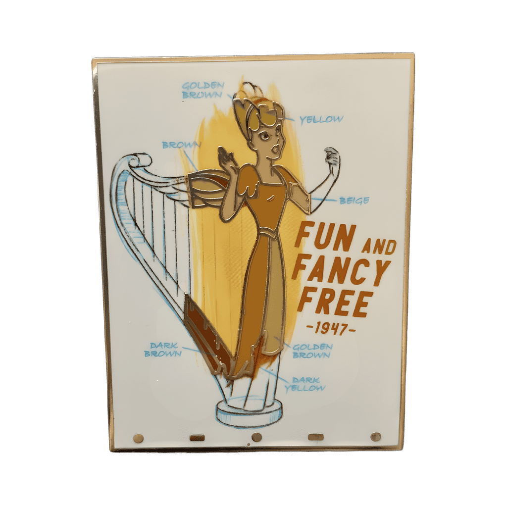 Poster Booster Set — Fun and Fancy Free (The Golden Harp) Disney pin