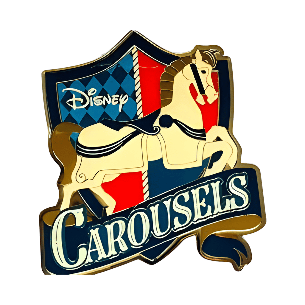 Carrousels of Disney - Horse with Shield Emblem Disney pin