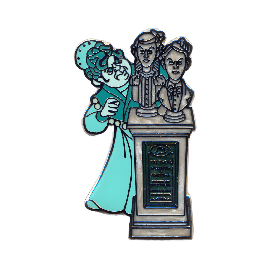 Aunt Florence and The Twins Wellington & Forsythia's Statue Disney pin
