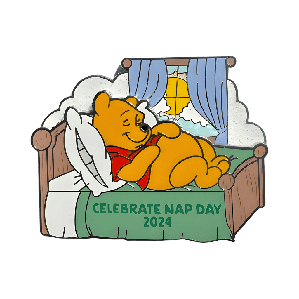 Celebrate Nap Day Disney pin