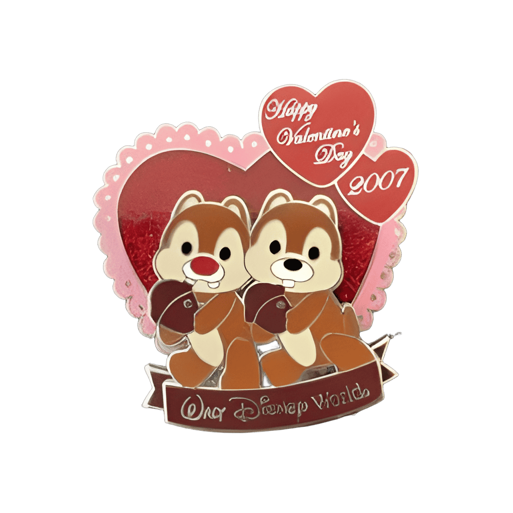 Chip and Dale Disney pin