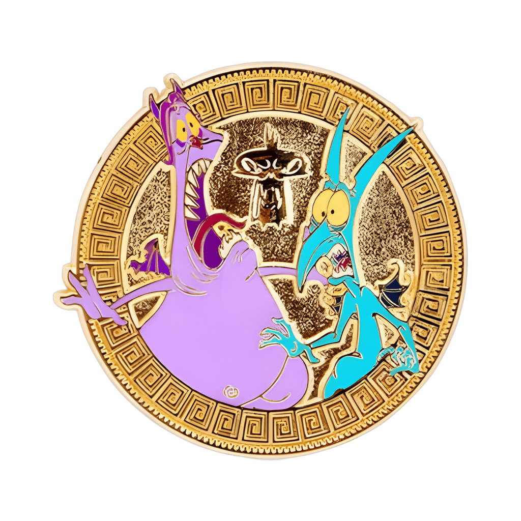 Pain and Panic Disney pin