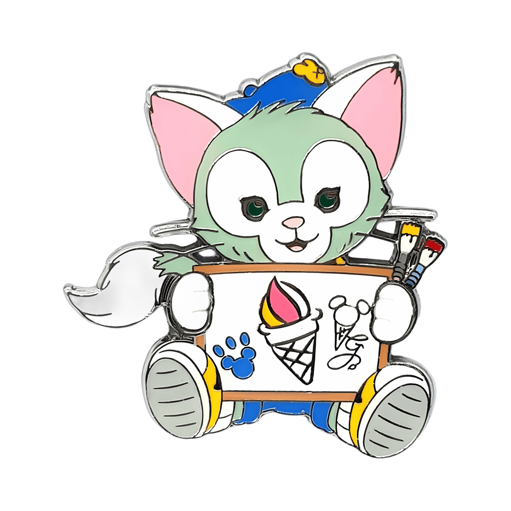 Gelatoni painting Ice Cream Disney pin